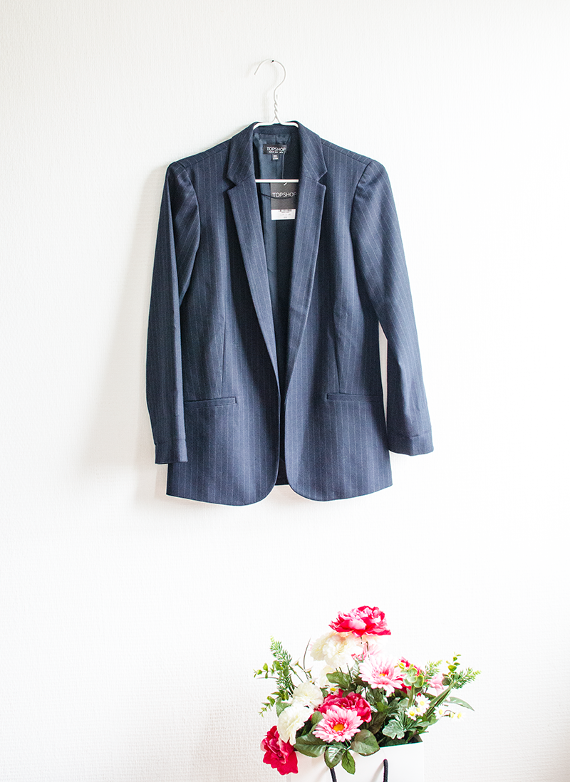 Pinstripe blazer 2