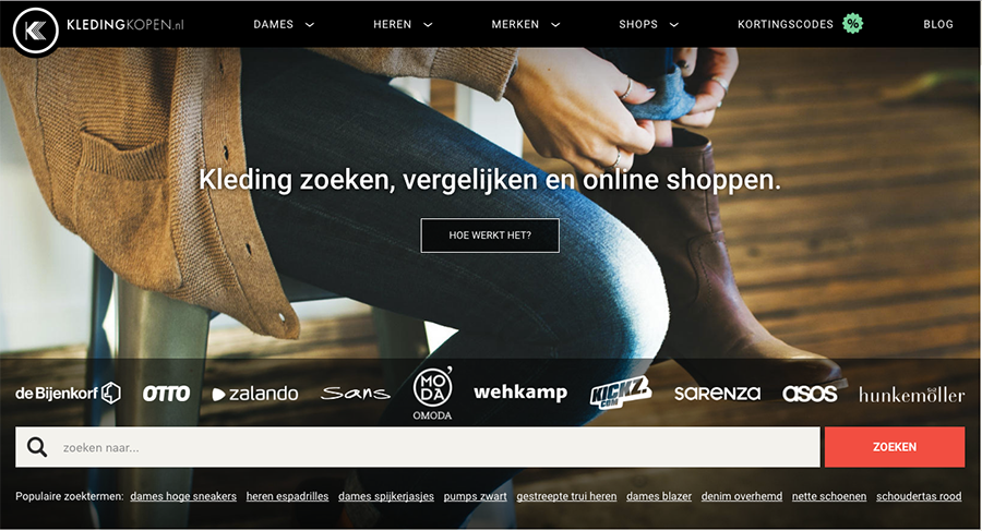 Online shoppen - Kledingkopen.nl