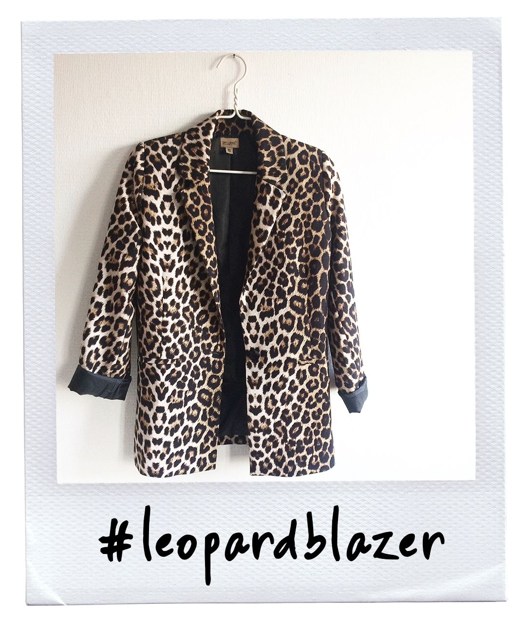 Daylliance leopard blazer