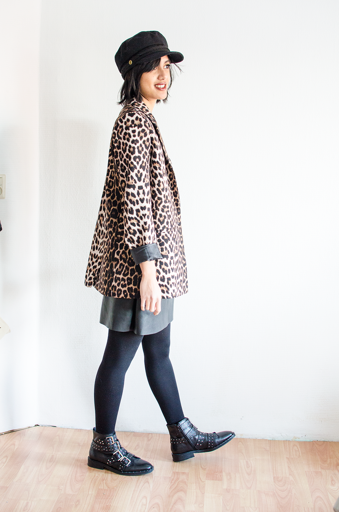 Outfit Leopard & Girlboss