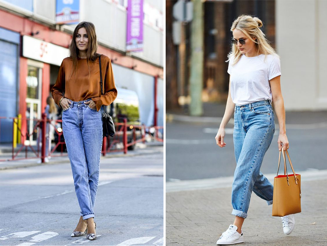 Jeans trens 2017 Mom jeans