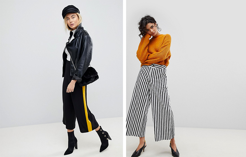 Culottes combineren in de herfst & winter