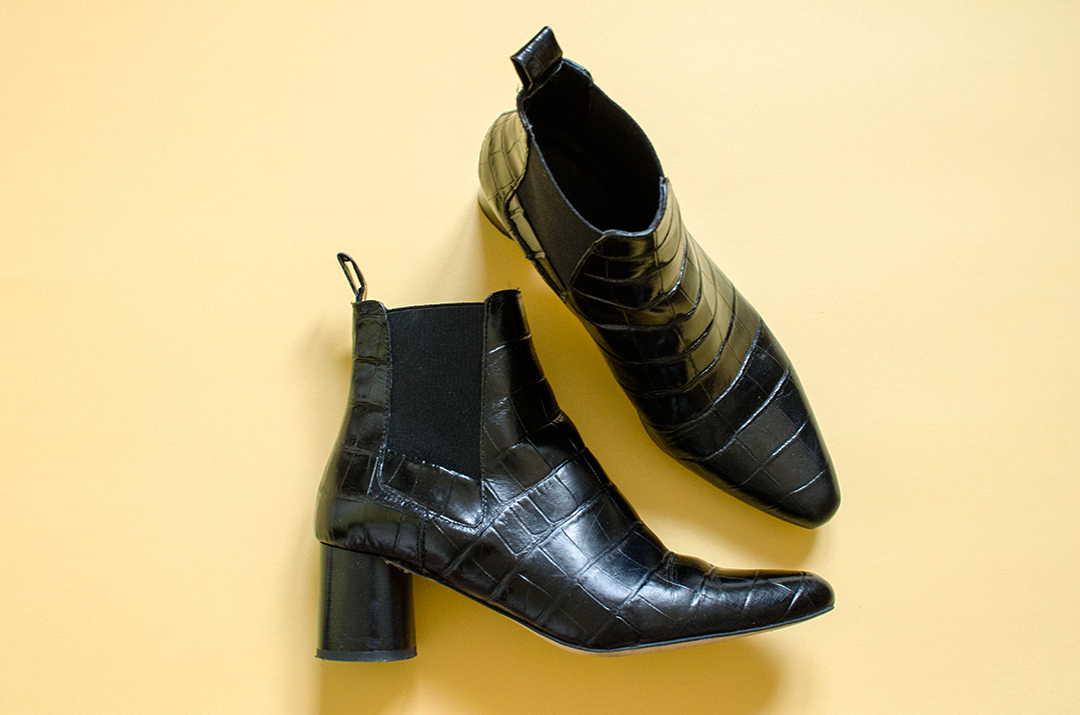 Fashion favorieten augustus - croc print boots