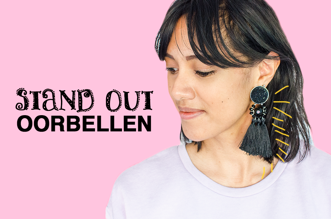 Fashion trend statement oorbellen