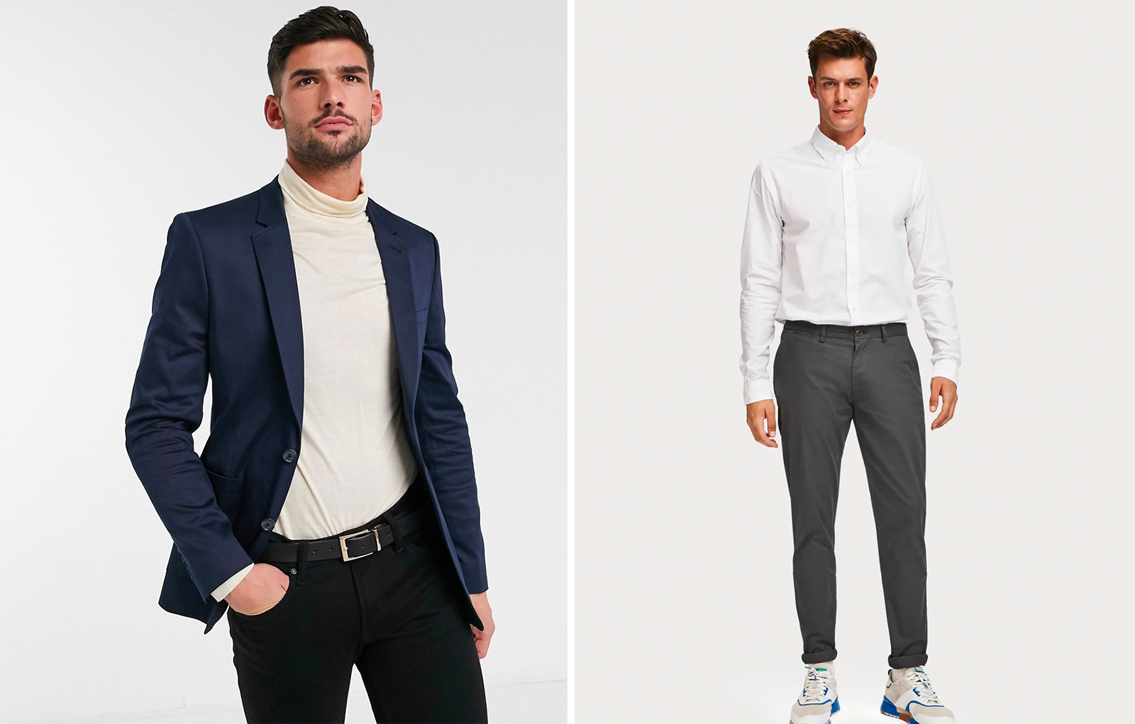 Casual chic heren blazers & heren chino's